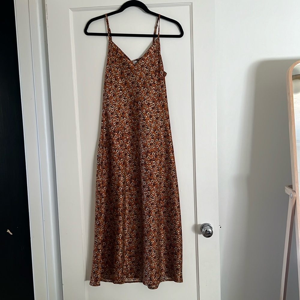 Midi slip dress
